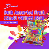 Bulk Assorted Fruit Candy - Starburst, Skittles, Fish, Air Heads, Jolly Rancher, Sour Punch, Gold-Bears Gummi Bears & Twizzlers, Candy's, Pops, Dots