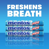 Mentos Chewy Mint Candy Roll, Mint Candies, 14 Pieces Per Roll, 15 Count Party Pack