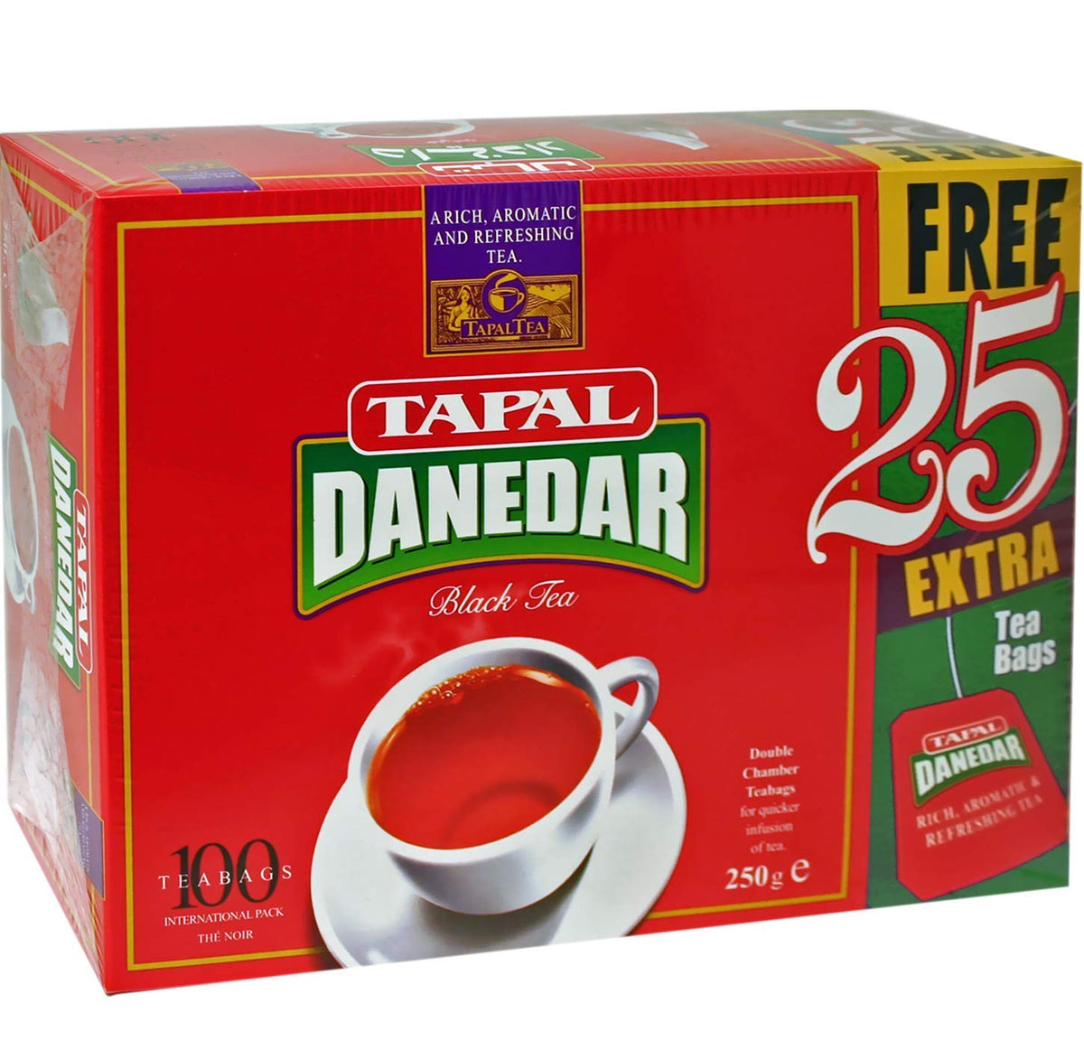 Tapal, Danedar Black Tea, 100 Tea Bags