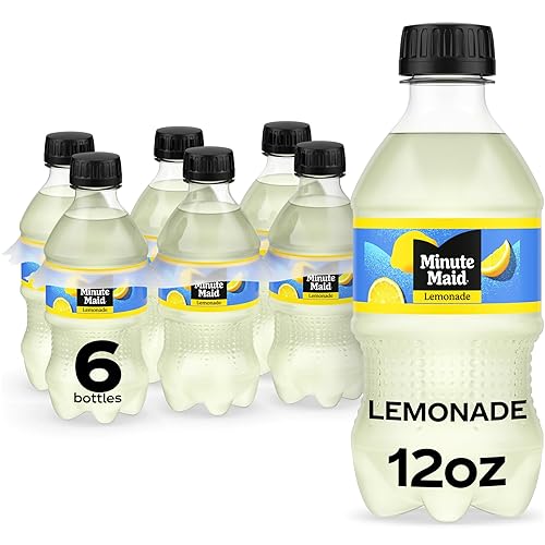 Minute Maid Lemonade Bottles, 12 fl oz, 6 Pack