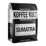 Koffee Kult Sumatra Coffee Beans Dark Roast - Indonesian Fresh Roasted Coffee Beans (Whole Bean, 12oz)