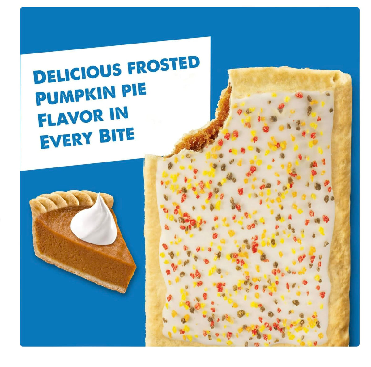 Kellogg's, Pop Tarts, Pumpkin Pie, Limited Edition, 16-Count, 28.2oz Box