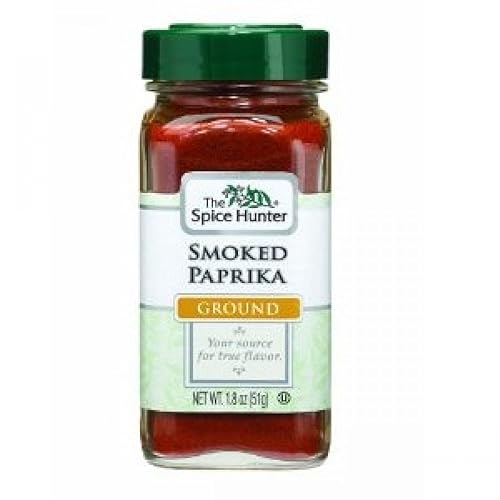 Spice Hunter Paprika, Smoked, Ground, 1.8-Ounce Jar