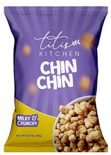 Titi's Kitchen Crunchy ChinChin Snacks, Nigerian Sweet Taste Fried Cookie (5 Pack)