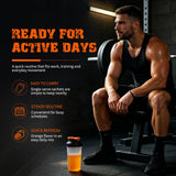 Tradesman Nutrition Shred, Orange Thermogenic Support Energy Drink Powder Packets, Energy & Focus Support Formula for Men & Women, 30 Sachets