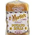 Martin's Famous Pastry Sweet Dinner Potato Rolls- 12 pack 15 oz. Bag (2 Bags)
