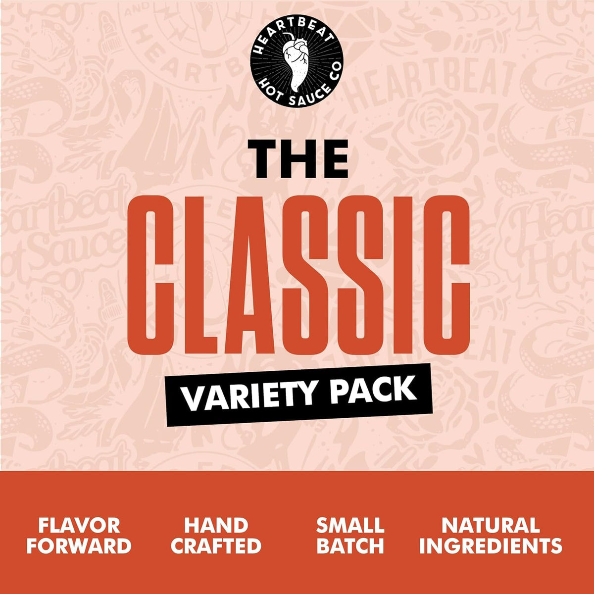 Heartbeat Hot Sauce Co. | Classic Variety Pack 6 oz. 3 pack