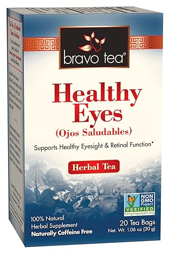 Bravo Tea Healthy Eyes Caffeine Free 20 Tea Bags