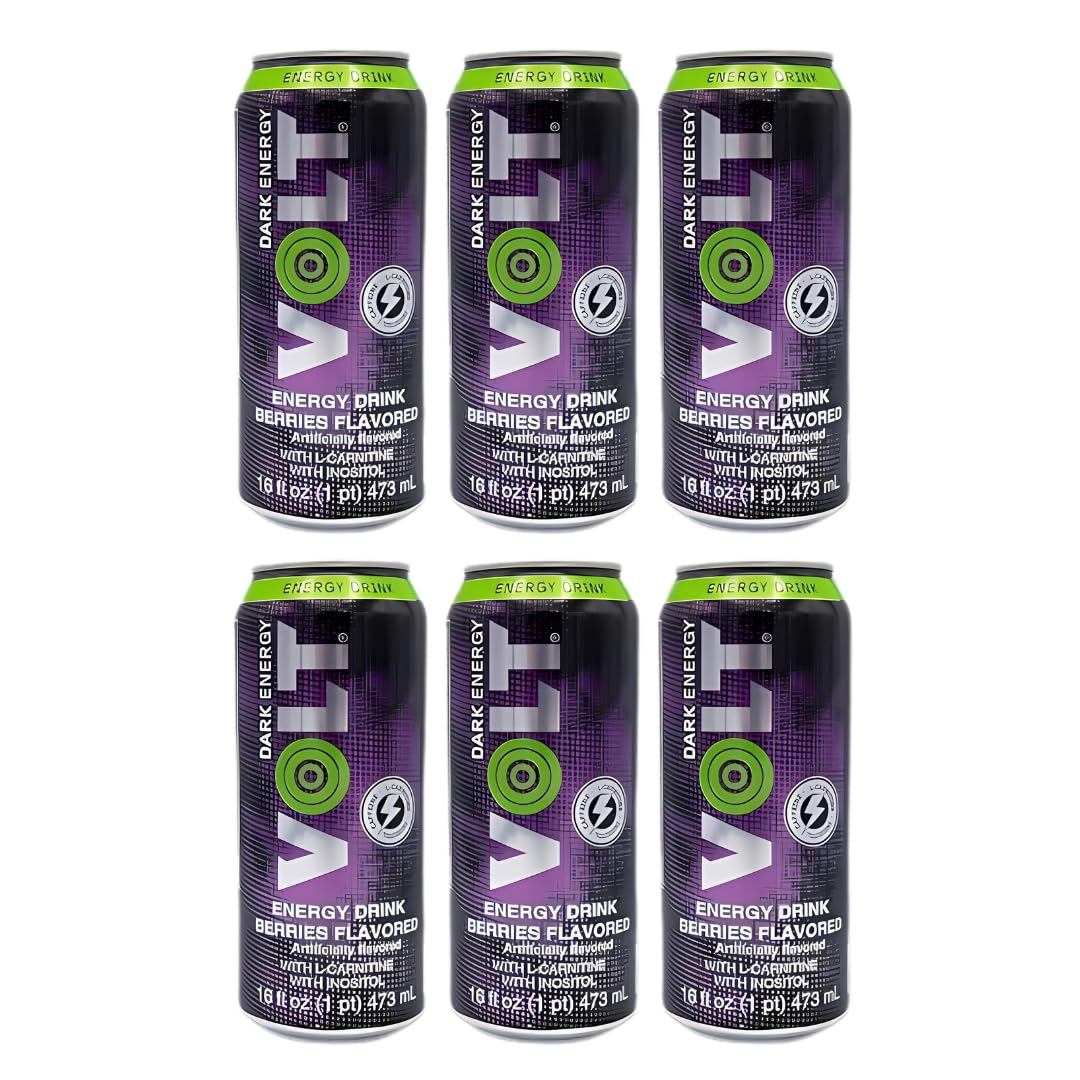 VOLT Dark Energy - Energy Drink (16 fl. oz. 6 - pack, Berries)