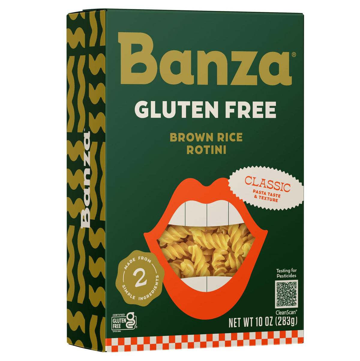 Banza Pasta Brown Rice Rotini, 10 oz
