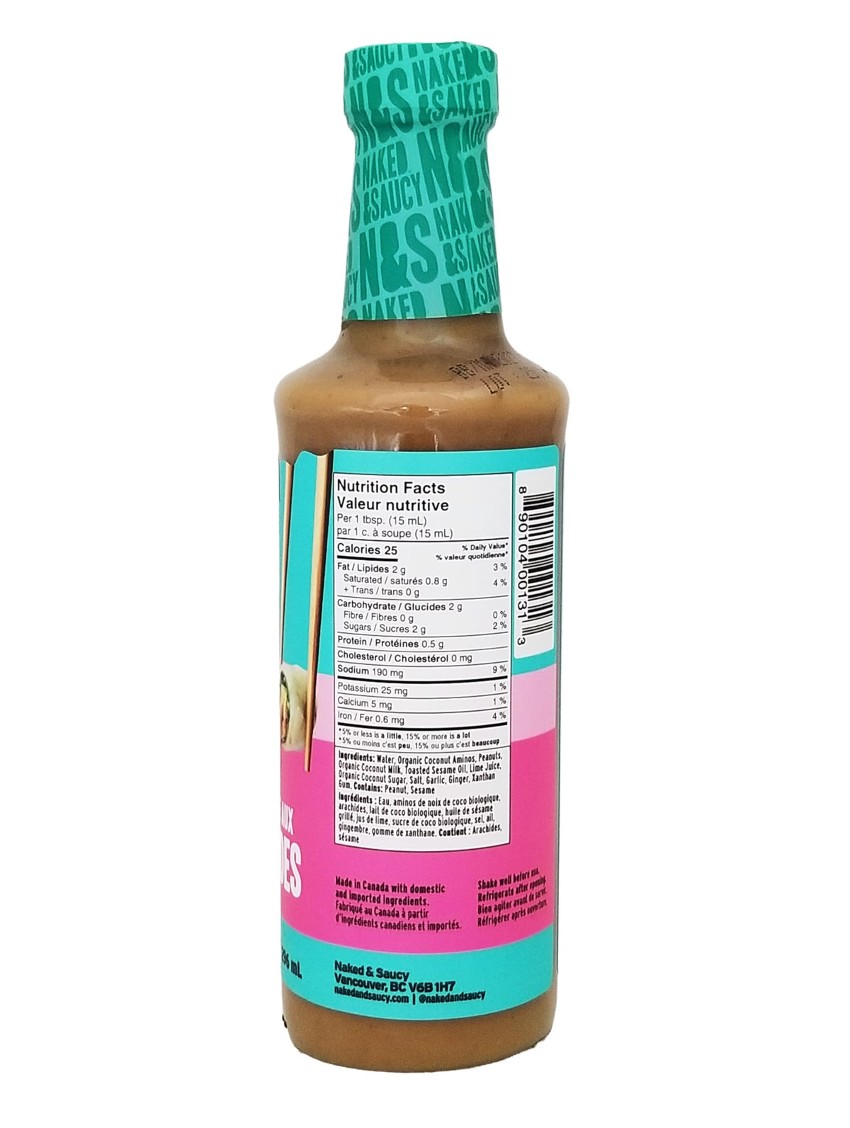Naked Peanut Sauce, 296 ML