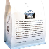 DRINK COFFEE DO STUFF, Tips Up Tahoe, Blend, Whole Bean, French Roast, Sweet, Chocolate, Caffeine, Organic, Lake Tahoe Coffee
