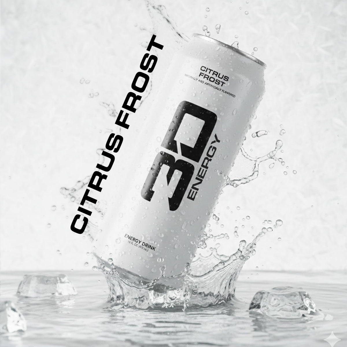 3D Energy Drink - Sugar Free, 200mg Caffeine, Pre Workout, Taurine, L-Carnitine, Lightly Carbonated, 16oz Cans, 12 Pack - Citrus Frost