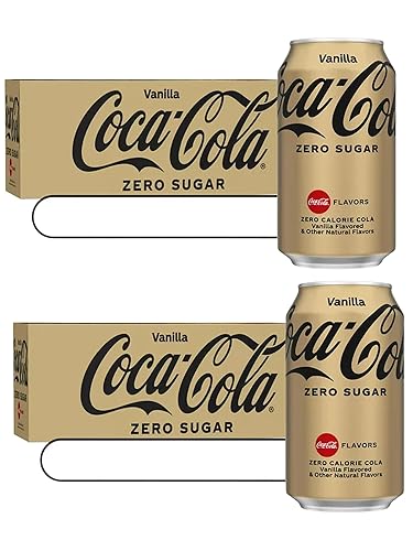 Coca-cola Zero Vanilla Calorie Free, 144 Fl. Oz (Pack of 2) By Goinsane