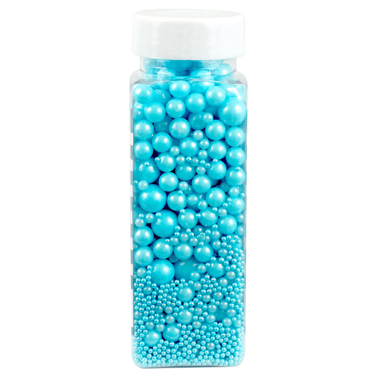 Blue Pearl Sugar Sprinkles 4.58 oz, Blue Sprinkles For Cake Decorating, Blue Sprinkles Edible, Blue Sprinkles For Cupcakes