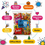 Big Mama Parade Candy Bulk Assorted Individually Wrapped 20 lbs