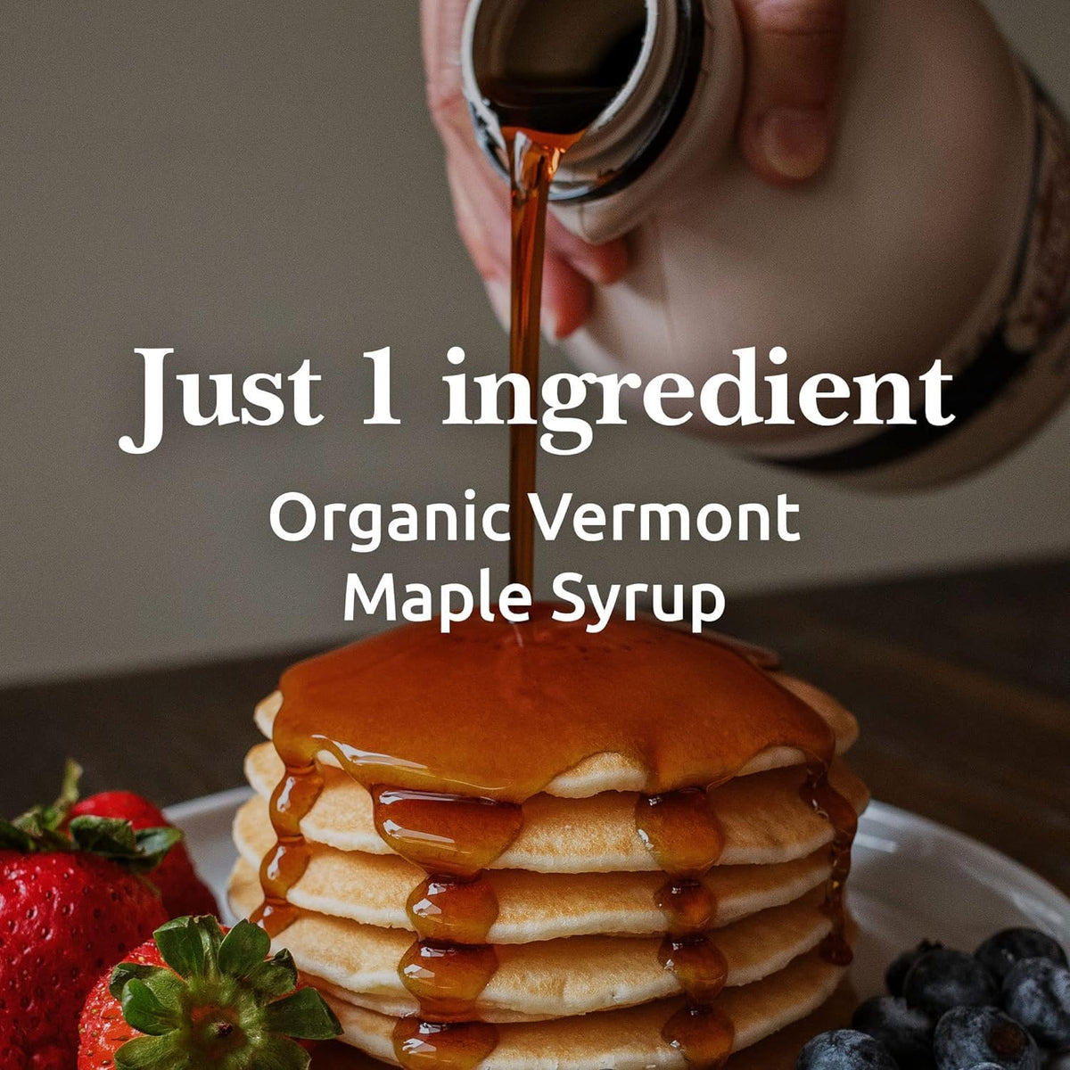 Vermont Maple Syrup's Organic Fine Granulated Vermont Maple Sugar, 1 lb - Subtle Maple Syrup Sweetness, Perfect Sugar Substitute for Baking, Coffee, and Oatmeal