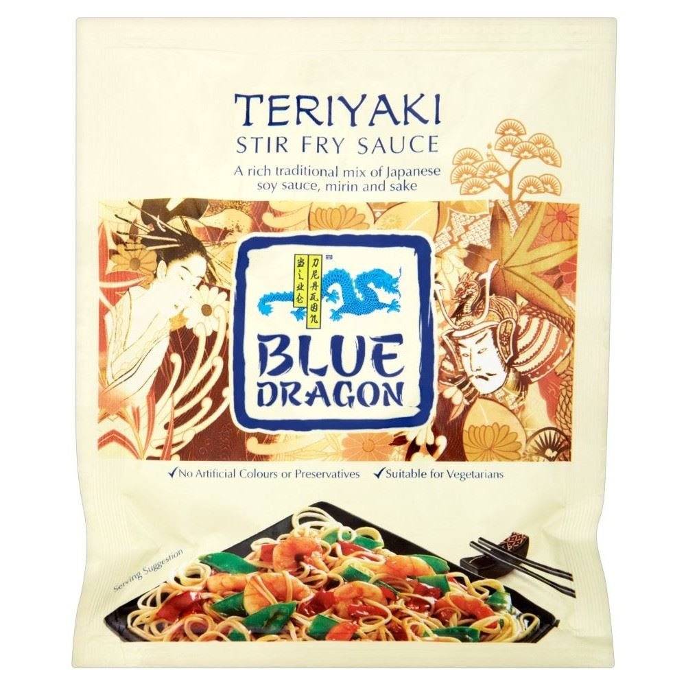 Blue Dragon Stir Fry Sauce - Teriyaki (120g) - Pack of 2