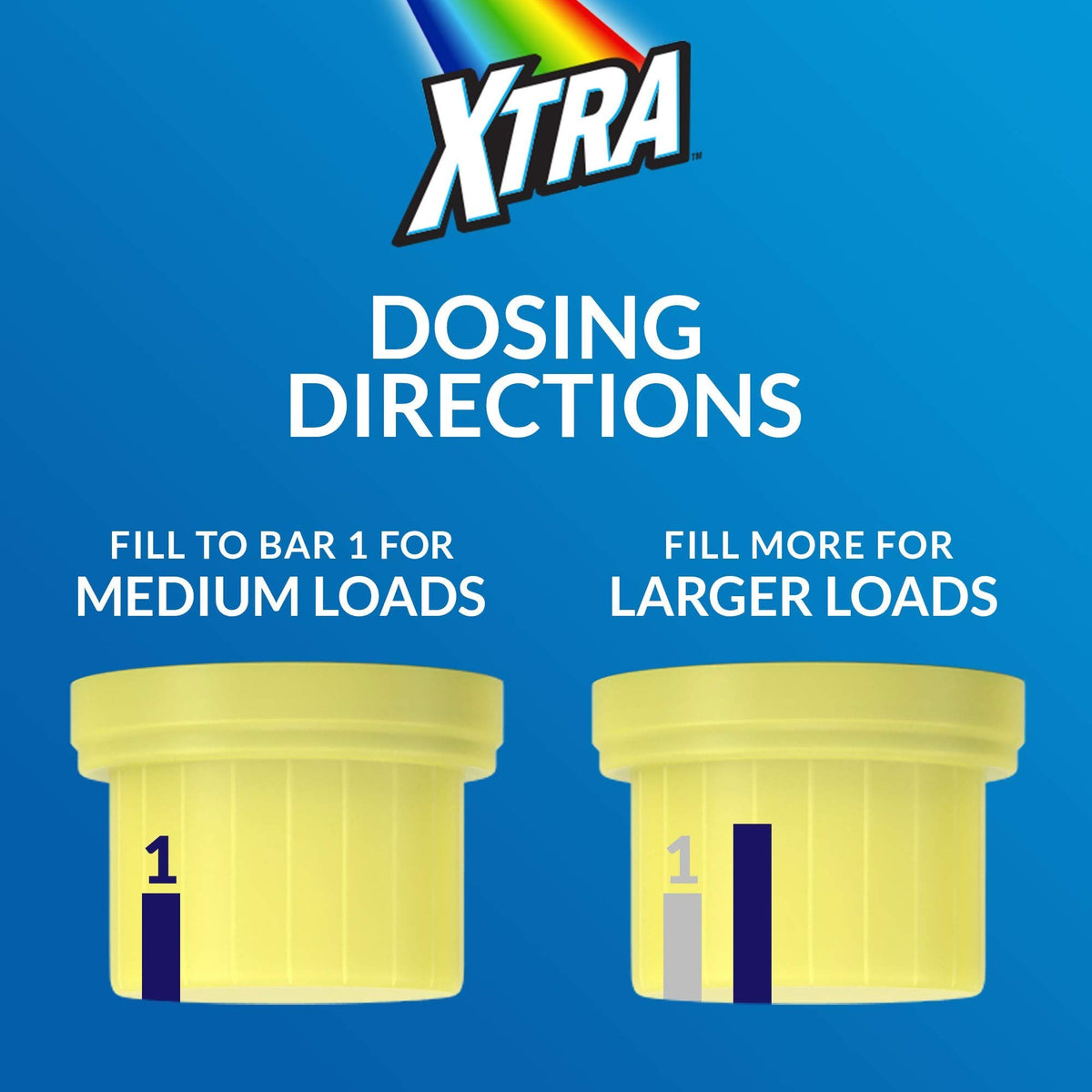 Xtra Liquid Laundry Detergent, Tropical Passion, 75oz