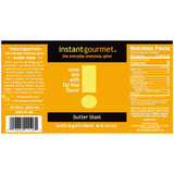 Instant Gourmet Butter Blast seasoning, 5 oz