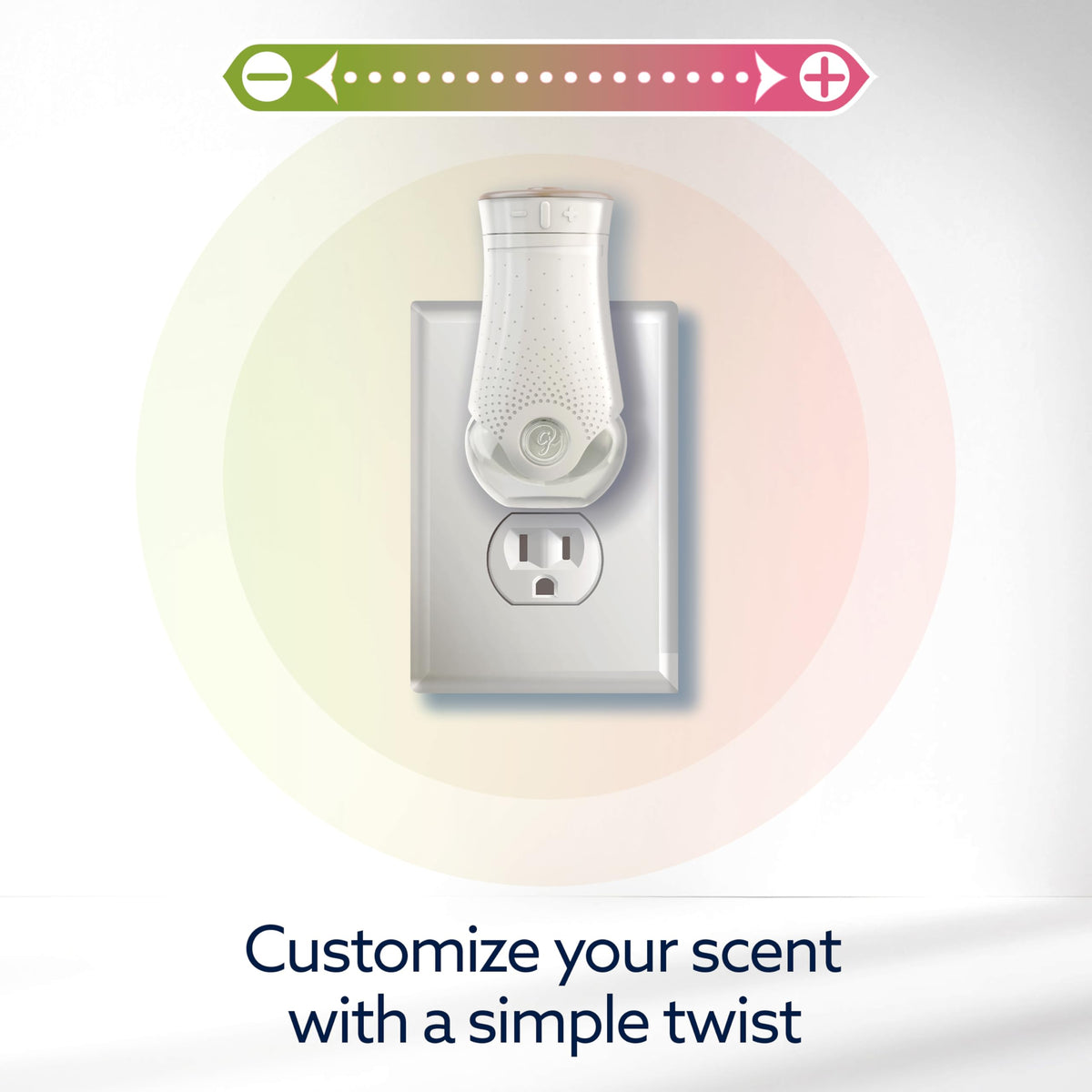 Glade PlugIns Refills with CustomScent Technology, Melon & Cherry Blossom, 2 Refills