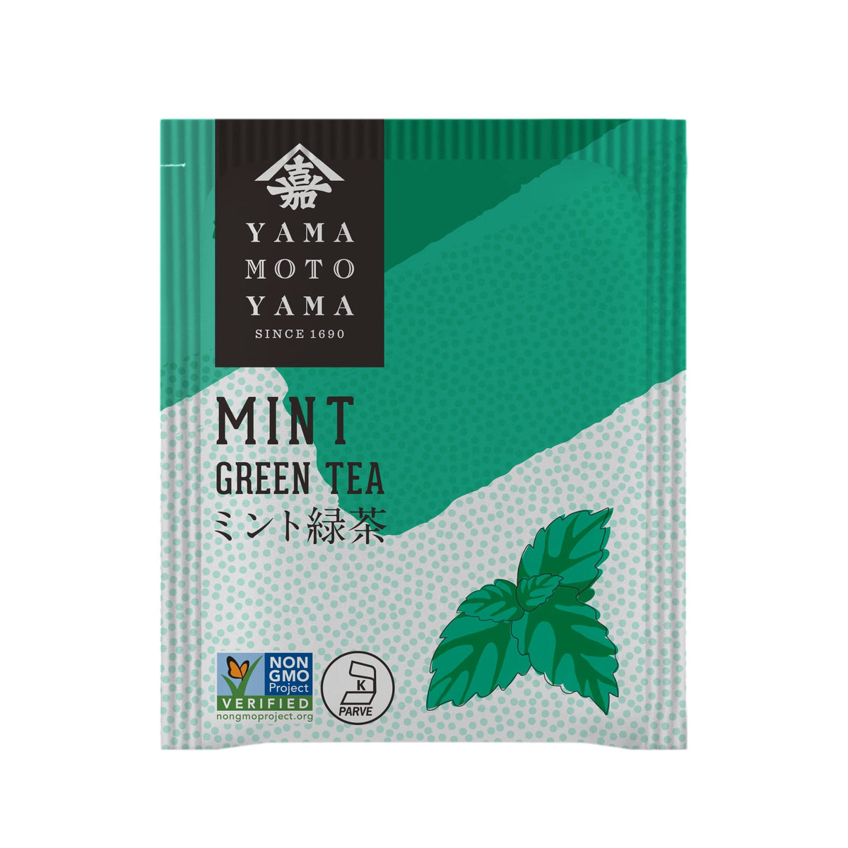 Yamamotoyama Mint Green Tea, 18 bags