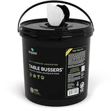 Wipex Table Bussers Natural Cleaning Wipes, 400 ct Wipe Container | Large 8x8 Unscented Multipurpose Cleaning Wipes | Disposable Plant Based Vinegar