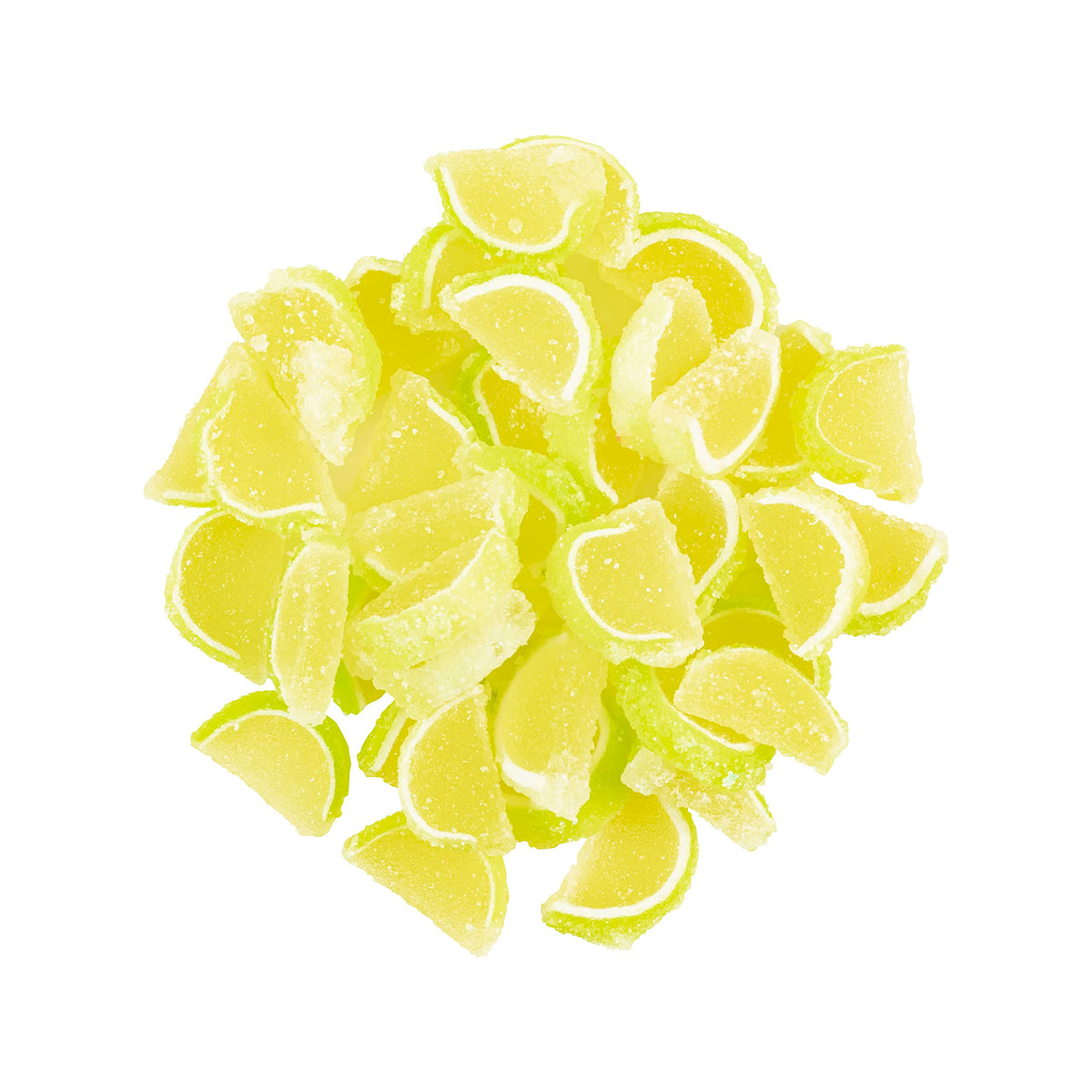Green Key Lime Jelly Fruit Slices, Mini 2 lb