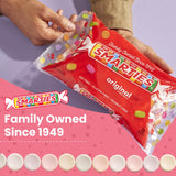 Smarties Candy Triple Variety Pack Rolls - Gluten Free Vegan Assorted Flavors, Tropical & X-Treme Sour Candy - Family Owned Company Since 1949