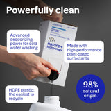 ATTITUDE Liquid Laundry Detergent, EWG Verified, HE Compatible, Plant-Based & Vegan, Natural Laundry Soap, Wildflowers Scent, 36 Loads, 60.8 Fl Oz