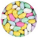 Assorted Jordan Almonds, 3 Pound Jodan Almonds Bulk Bag, Almond Candy, Jordan Almonds Candy
