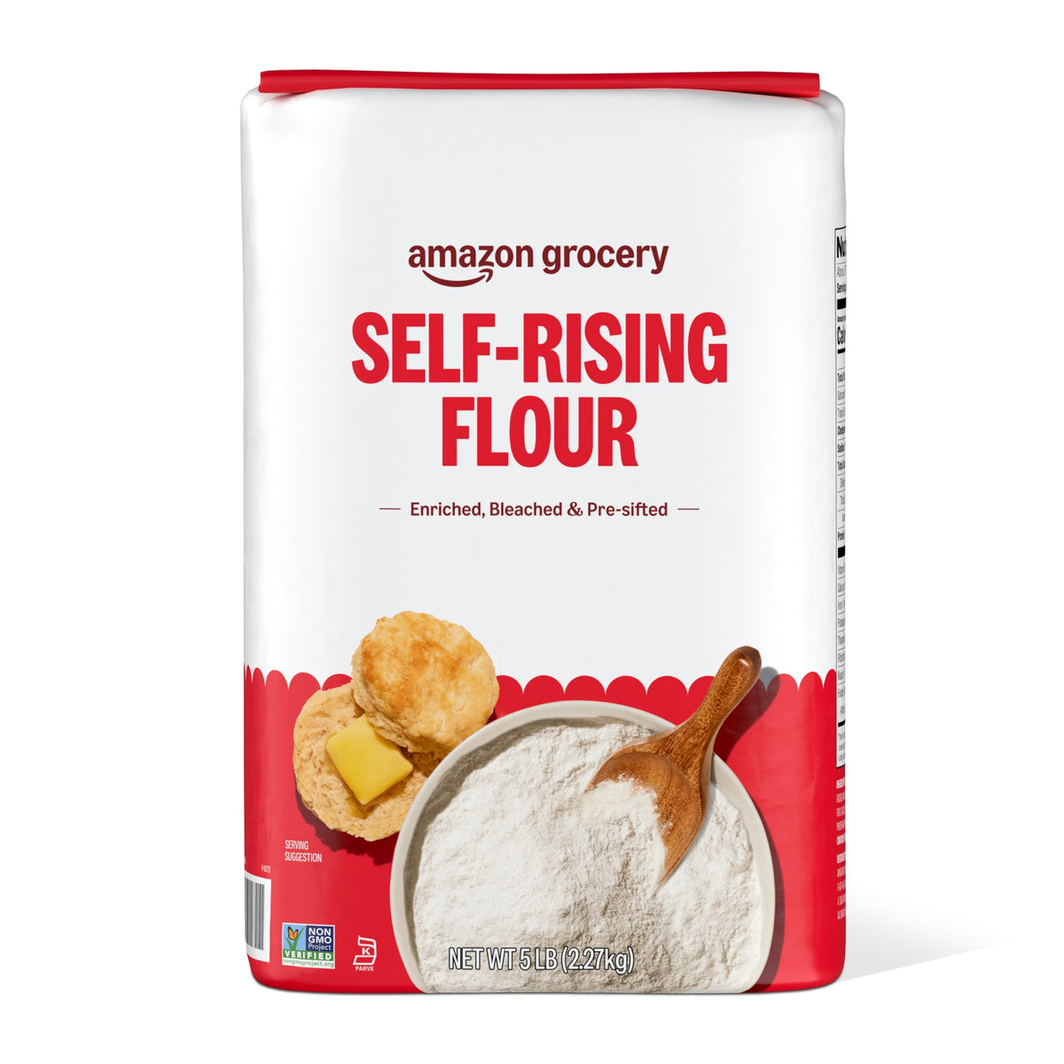 Amazon Grocery, Self Rising Flour, 5 lb (Previously Amazon Fresh, Packaging May Vary)