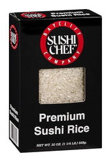 SUSHI CHEF RICE SHORT GRAIN, 20 OZ12