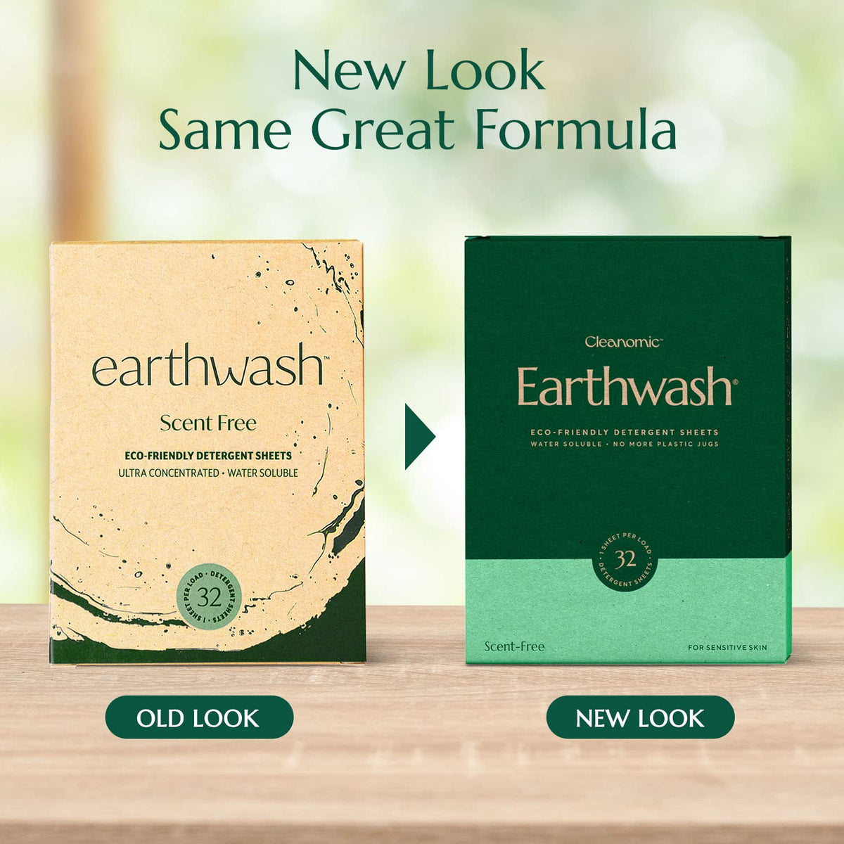 Earthwash Laundry Detergent Sheets (Up To 320 Loads) 160 Scent Free Sustainable Sanitizer Strips - Ideal for Travel & Home Liquidless Laundry by