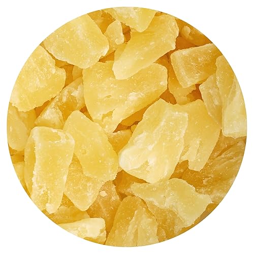 Dried Pineapple Chunks, 1 Pound Bag, The Hampton Popcorn & Candy Company
