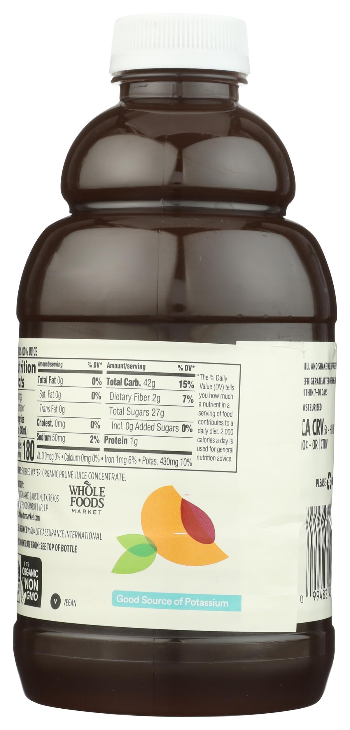365 by Whole Foods Market, Organic 100% Prune Juice, 32 Fl Oz