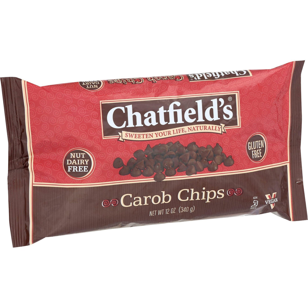 Carob Chips 12 Ounces (Case of 12)