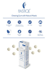 Mastiqe Sugar Free Hard Chewing Gum with Natural Mastic (Variety Pack)
