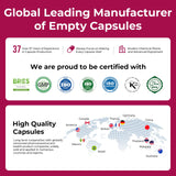 ATLEMISME Empty Gelatin Capsules Size 00 - (100 Count) DIY Gelatin Capsule Filling - with 2 Micro Lab Spoons for Capsule Filling