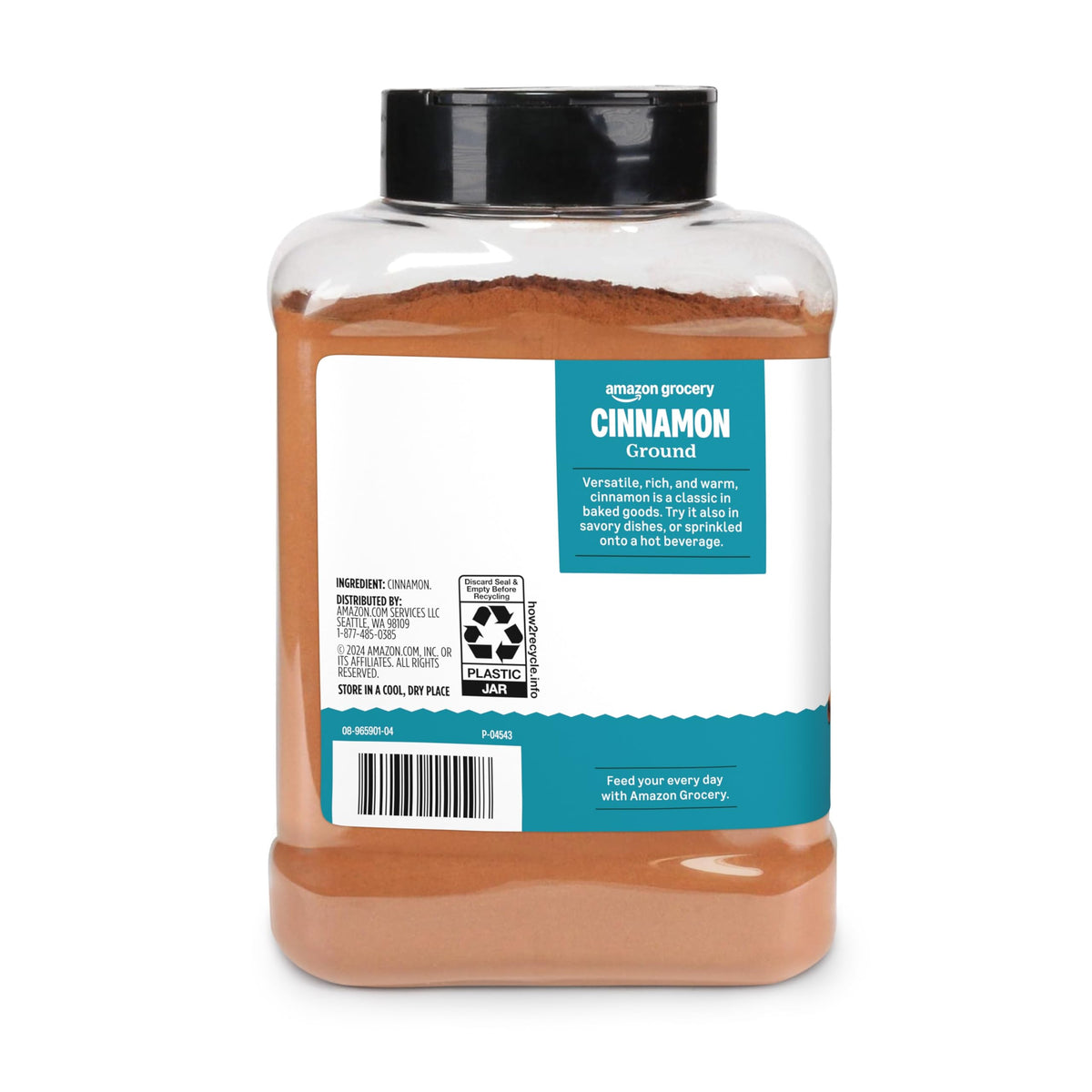Amazon Grocery, Ground Cinnamon, 15 Oz