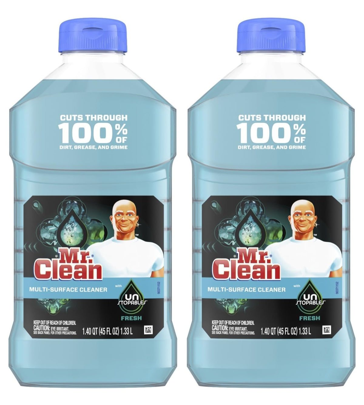 Mr. Clean with Unstopables Fresh Scent Multi-Surface Cleaner, 90 Fl Oz (Packaging May Vary)