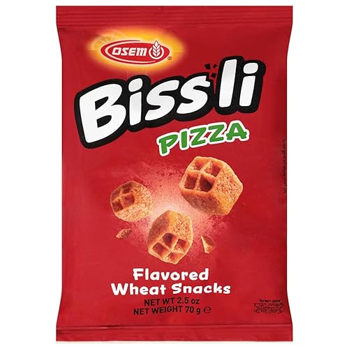Wheat Pizza Snack Bissli by Osem, 2.5 oz