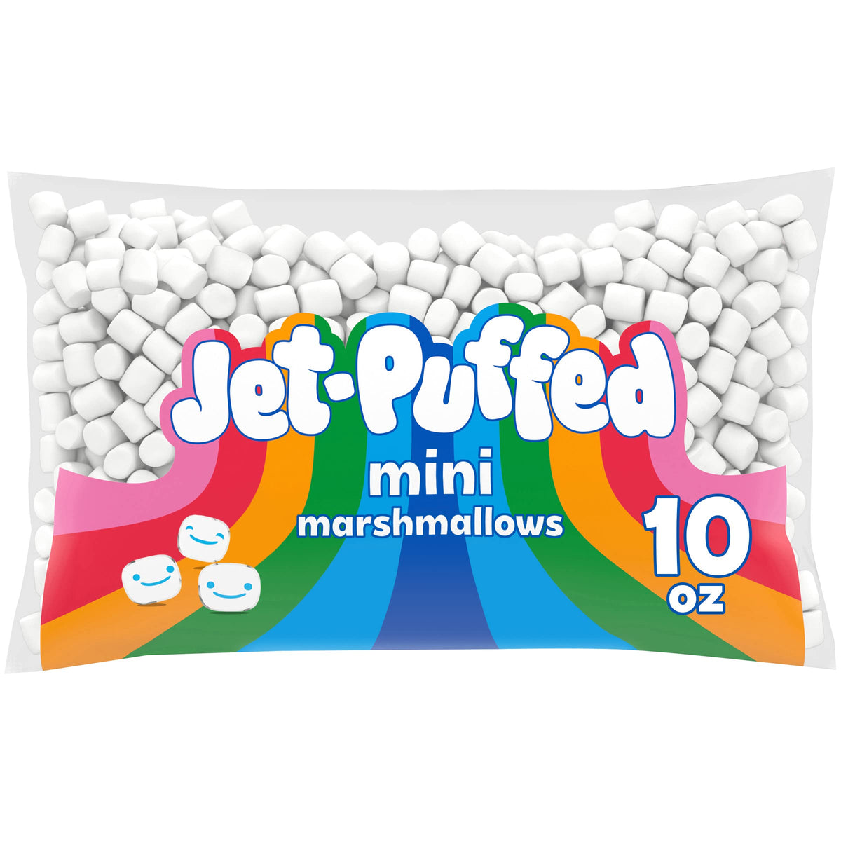 Jet-Puffed Mini Marshmallows, 10 oz Bag