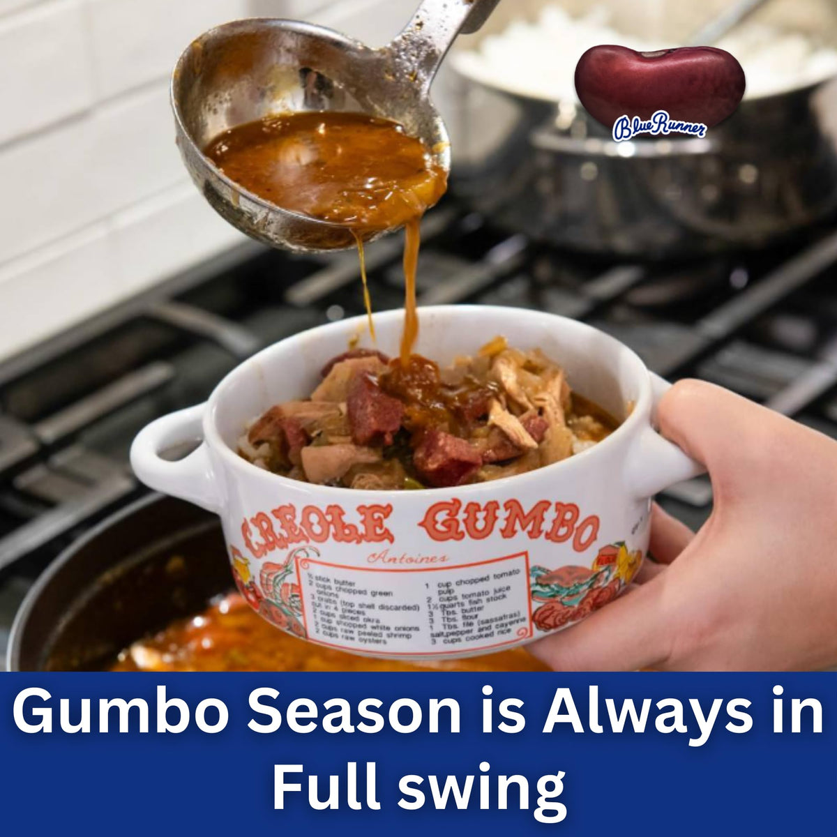 Blue Runner Creole Gumbo Base, 25 oz