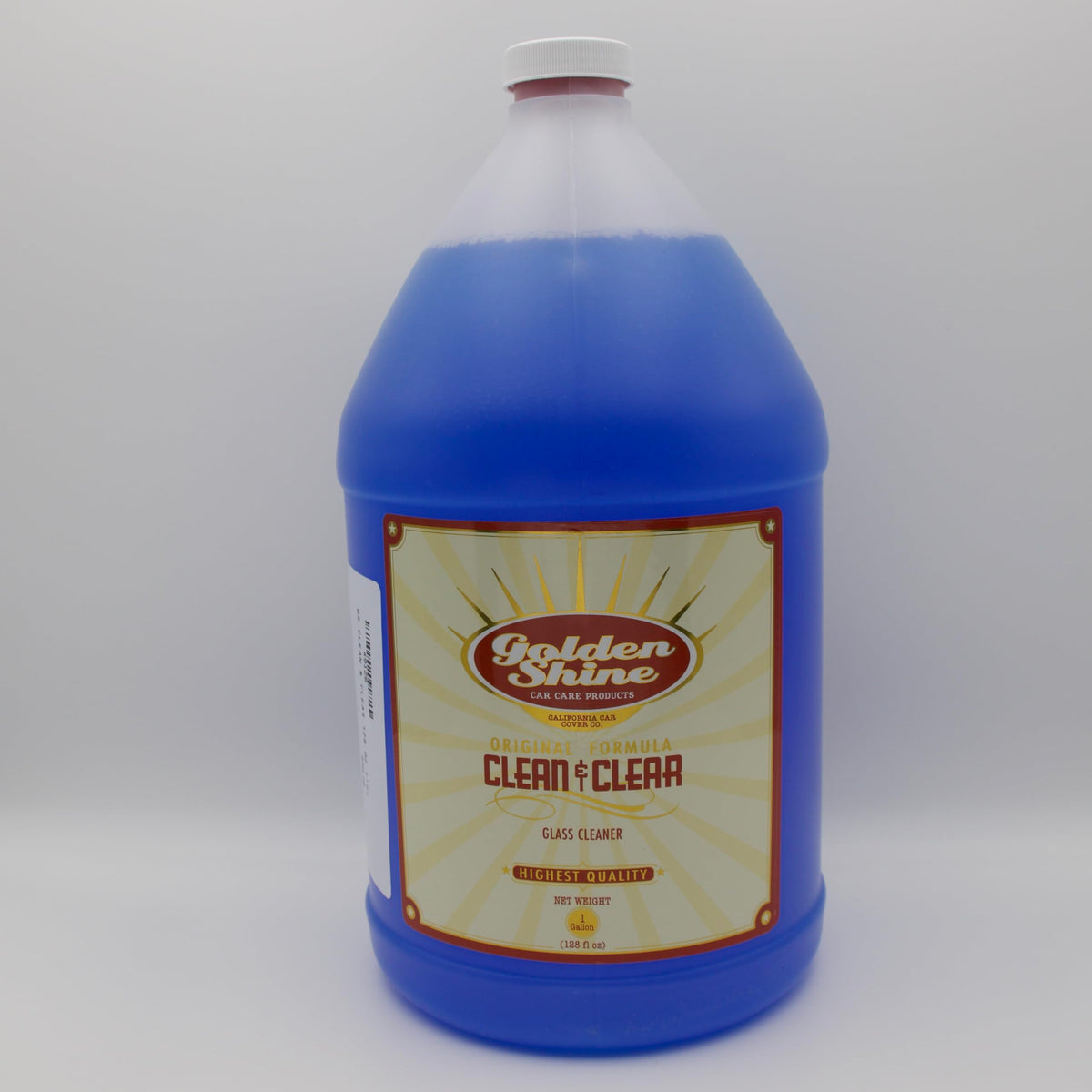 GOLDEN SHINE Clean & Clear Glass Cleaner, 1 Gallon 49128