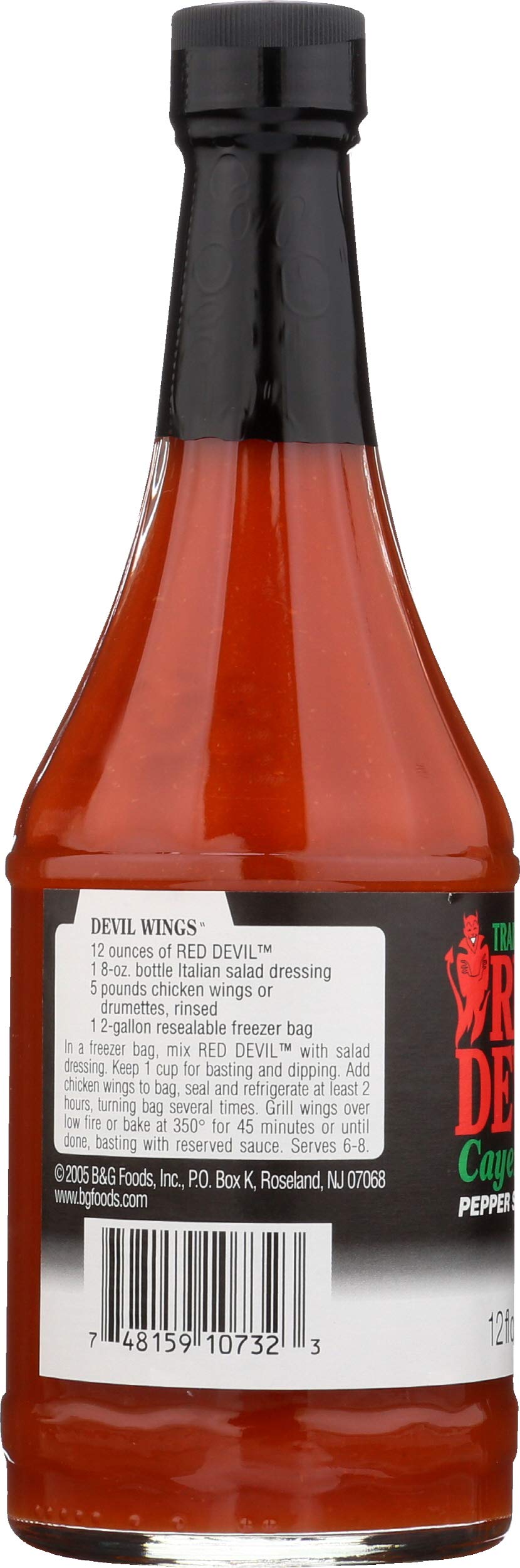 Trappeys, Sauce Red Devil, 12 Fl Oz