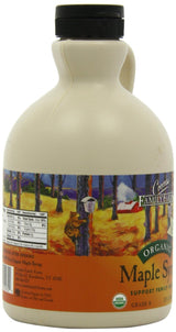 Coombs Family Farms Maple Syrup, Organic, Grade A, Dark Color, Robust Taste, 32 Fl Oz