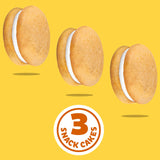 OREO Golden Cakesters Soft Snack Cakes, 8-3.03 oz Snack Packs