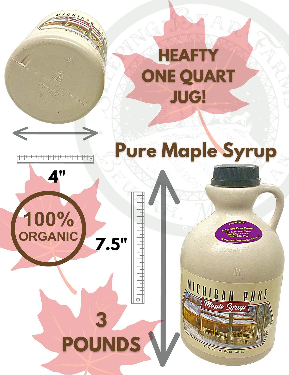 Maple Syrup 32 oz. (Quart)