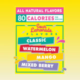 AriZona Lemonade Fruit Snacks, Sour Lemonade - 0.9 oz, 10 count Box